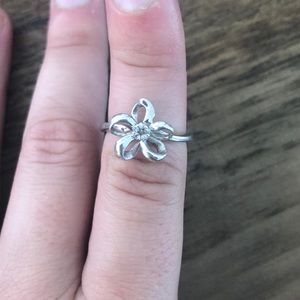 Gabriel & Co Flower Ring